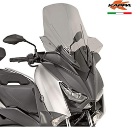 Szyba yamaha x-max 125 (18), x-max 300 (17-19), x-max 400 (18-19) 64,5 x 57,5 cm przyciemniana