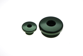 Accel korki inspekcyjne silnika kawasaki kx 250f '04-'09 kolor zielony