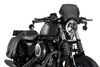 Szyba Owiewka Puig Retroplate Do Harley-Davidson Sportster 883 / 1200 (Aluminiowa) Czarna