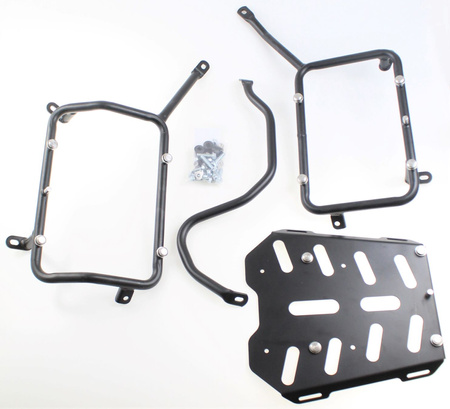 Zestaw 3 Kufrów Aluminiowych Benelli Trk 502x Srebrne 128 L