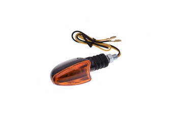 Kierunkowskaz prawy przód pomarańczowy carbon 12V10W