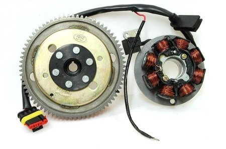 Staror iskrownik z kołem silnik Am6