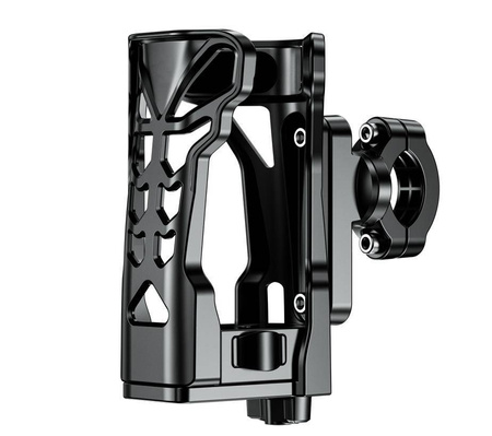 Uchwyt na bidon / butelkę / termodo motocykla, skutera i roweru z diodą led - ubh2 (nie zawiera baterii)