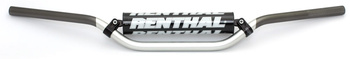 Kierownica 7/8 cala (22mm) mx handlebar silver/grey villopoto / stewart padded kolor srebrny/szary z gąbką