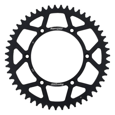 Zębatka tylna aluminiowa 7075-t6 (ergal) 270 51 yamaha yz/yzf '99-'18 (jtr251.51) (jtr245/2.51) kolor czarny