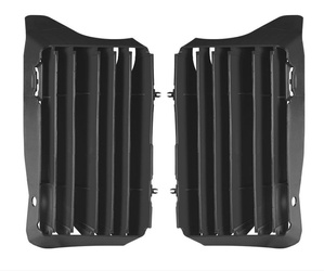 OSŁONY (KRATKI) WLOTÓW CHŁODNIC HONDA CRF 250/250RX '22-'23, CRF 450/450RX/450RWE '21-'23 KOLOR CZARNY