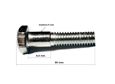 Śruba mocowania dźwigni sprzęgła hamulca w motocyklu