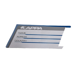 tabliczka adresowa do kufra k53n