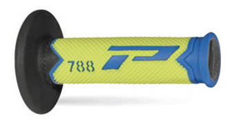 Manetki pg788 off road (22+25mm, dł.115mm) kolor jasny niebieski/żółty fluo/czarny (trójskładnikowe) (788-279)