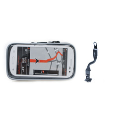 Etui wodoodporne z uchwytem na kierownicę extreme® obrotowe 360 na telefon / smartfon / nawigacjętelefon / smartfon / nawigację (skuter) typ:167