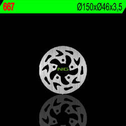 Tarcza hamulcowa tył gas gas 50 ec/txt (150x46x3,5)