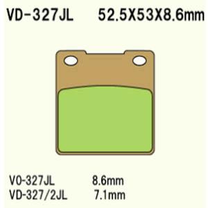 Klocki hamulcowe vesrah  vd-327/2jl