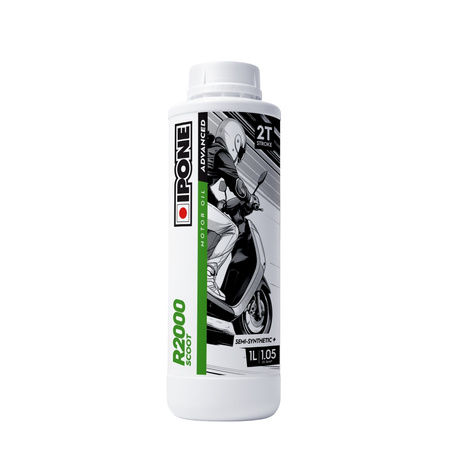 R2000 SCOOT 2T OLEJ DO DOZOWNIKA SEMI-SYNTHETIC PLUS 1L (AKC) (15)ZASTĘPUJE 800121