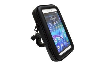 UCHWYT GPS MOTOCYKLOWY NA KIEROWNICĘ 80X145 MM R-L