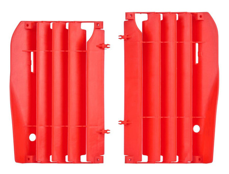 Osłony chłodnicy (kratki-komplet ) honda crf 250 '10-'13 kolor czerwony