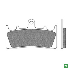KLOCKI HAMULCOWE PRZÓD KH188 KAWASAKI ZRX 1100/1200 '97-'08, SUZUKI GSF 1200 BANDIT '01-'05, GSX 1400 '01-'07 WYPRZEDAŻ