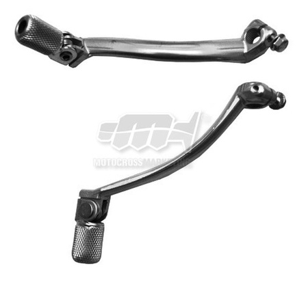 Dźwignia zmiany biegów yamaha yzf 250 '06-'13,wr 250f '07-'14, wr450f '07-'15 (aluminiowa) kolor srebrny, końcówka aluminiowa