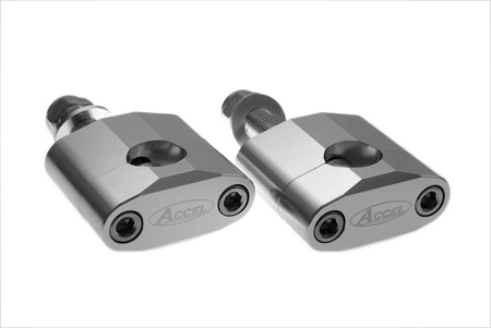 mocowanie/podwyżki kierownicy (22,2mm) wys. 34mm ze śrubą m12 kolor srebrny (bm-02sv22)