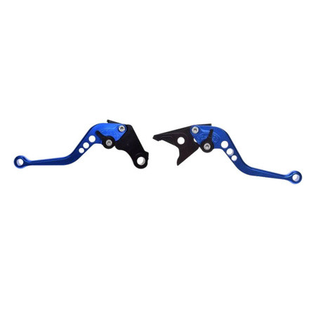 Dźwignia hamulca i sprzęgła do Honda niebieska komplet
