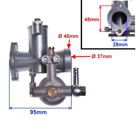 Gaźnik do motocykla Bmw Awo Taiwan