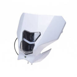 Owiewka przednia z reflektorem LED biała