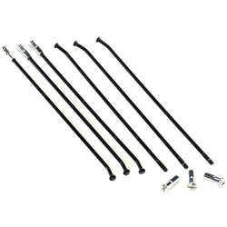 szprychy wzmocnione z nyplami (komplet) tył 18 cali beta '13-'22 kolor czarny