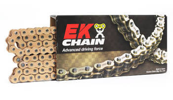 Łańcuch 520mvxz2 120 qx-rikolor złoty (do 1000ccm) (40,0kn) (zakuwka)