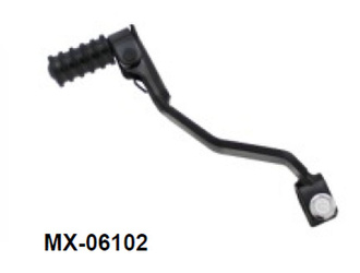 DŹWIGNIA ZMIANY BIEGÓW HONDA CR 125 R '90-'97 (OEM: 24700-KS6-700; 24700-KS6-701; 24700-KZ4-890) (STALOWA) KOLOR CZARNY