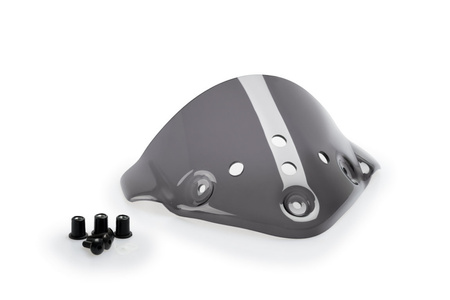 Szyba owiewka uniwersalna puig cafe racer (173x120mm) lekko przyciemniona