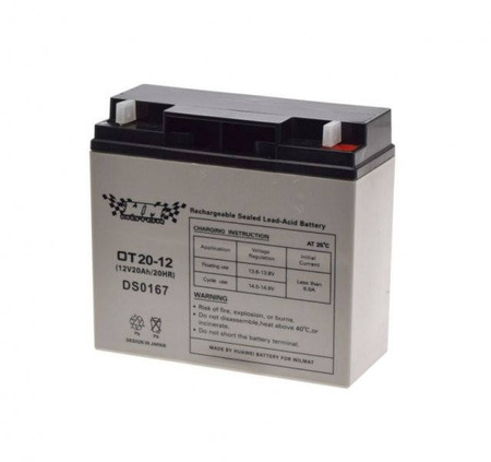 Akumulator żelowy 20Ah 12 Volt Ot20-12 Huawei