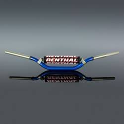 Kierownica 1,1/8 cala (28,6mm) mx twinwall 994 handlebar blue ktm high padded kolor niebieski z gąbką