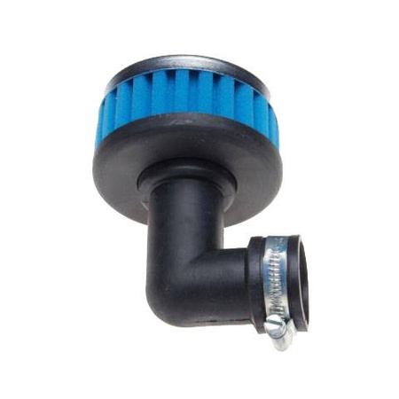 Filtr powietrza 34 mm stożkowy tuning gąbkowy Kąt 90 Stopni