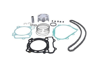 ZESTAW NAPRAWCZY GÓRY SILNIKA YAMAHA YZ 250 F (YZF250) '08-'13 (STD. 76,95MM) (TŁOK, USZCZELKI TOP-END, ŁAŃCUSZEK ROZRZĄDU)