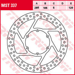 Tarcza hamulcowa przód aprilia pegaso 600 / 650 88-10, bmw f 650 / gs / dakar / cs / st 94-08, g 650 gs / xcountry / xchalange 08-16