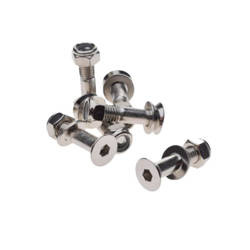 Komplet śrub mocowania tylnej zębatki M8X34mm 6szt