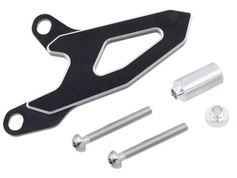 OSŁONA ZĘBATKI PRZEDNIEJ (ZDAWCZEJ) HONDA CRF 450 R / RWE / RX '21-'25 (OEM: 23810-MKE-AF0) KOLOR CZARNY