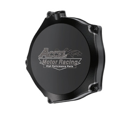 Accel pokrywa sprzęgła aluminiowa (z uszczelką) kawasaki kxf 250 '09-'17 kolor czarny