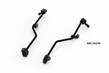 Regulowany Wspornik Szyby Puig M.E.M. Do Honda Crf1000l Africa Twin / Adv. Sports 16-19 Czarny