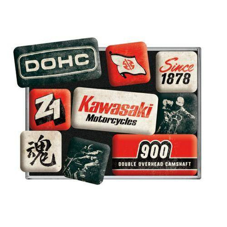 Magnes Kawasaki Motorcycle 9 szt. 83114