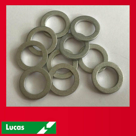 Podkładki aluminiowe do przewodów hamulcowych 10mm (10szt) (promocja)