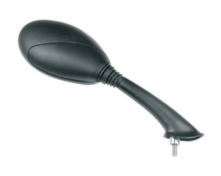 Lusterko piaggio/vespa fly 50-150 prawe średnica gwintu 8mm/1,25  prawy gwint kolor czarny (e710d)