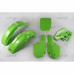 Komplet plastików kawasaki kx 125 '88, kolor zielony (ka198e026)