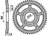 Zębatka tylna 383 43 f gilera 350/600 nord west (łańc. 520)