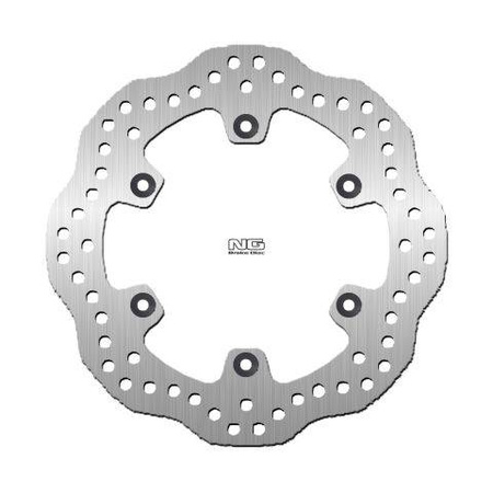 Tarcza hamulcowa tył kawasaki klr 650 '90-'07, kle 500 '91-'07 (230x120x5mm) (6x10,5mm) wave
