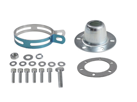 Tłumik Power Force Tuning Srebrny Gy6 Agility 50 4t