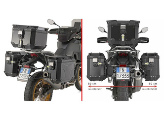 STELAŻ KUFRÓW BOCZNYCH MONOKEY CAM SIDE KOVE 800 X PRO '24-'25 - POD KUFRY KVG K'VOYAGER ALU - PRAWY KVGS33 WCIĘTY