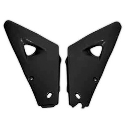 Osłony chłodnicy husqvarna 2t '00-'05, 4t '02-'04 (górne) kolor czarny
