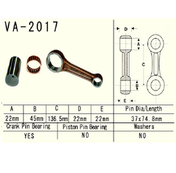 Vesrah - Korbowód Yamaha Yfm660 Raptor '01