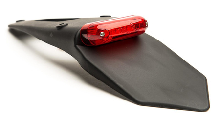 Lampa tył led z Błotnikiem czerwona uniwersalna