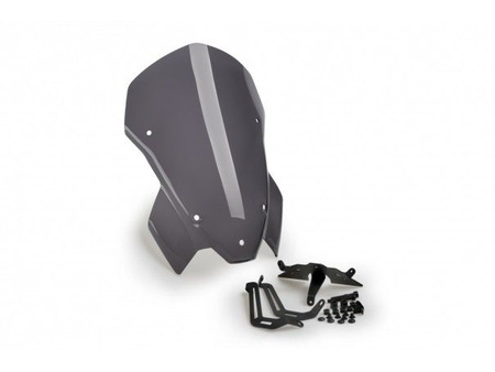 Szyba Turystyczna Nowej Generacji Puig Do Bmw S1000r 21-24+ Wsporniki Mocno Przyciemniona